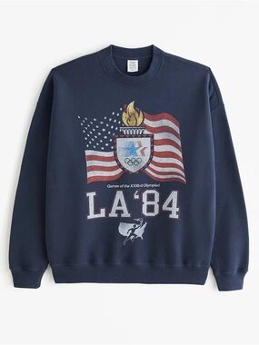 Olympics Graphic Crew Sweatshirt